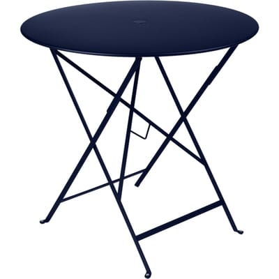 Fermob BISTRO klaptafel rond - 92 abyssblauw - Ø 77 cm