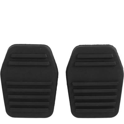 Antislip rem-koppelingspedaalafdekking voor auto, geschikt voor Ford Transit MK7 2006-2014 6789917 black
