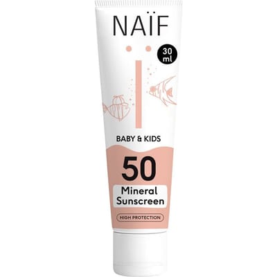 Naïf Baby & Kids Mineral Sunscreen SPF50 30 Zonnecrème