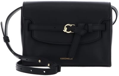 COCCINELLE Leren schoudertas Sabine Handbag Noir zwart