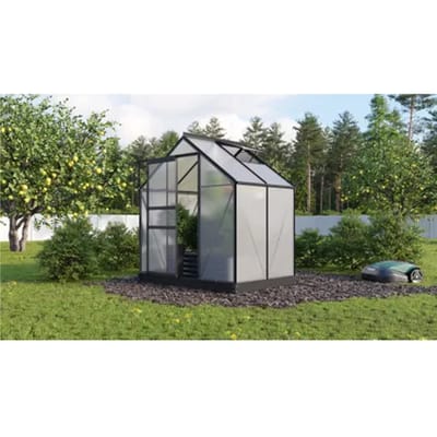Vitavia Tuinkas Planet 2500 - Polycarbonaat 6mm - Zwart - 195x131x207cm
