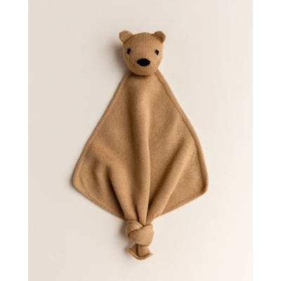 HVID knuffeldoekje Teddy tokki ochre