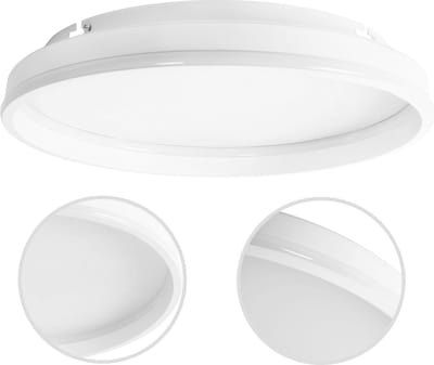 Toolight App1462 Hanglamp Wit 40X40X6,5Cm