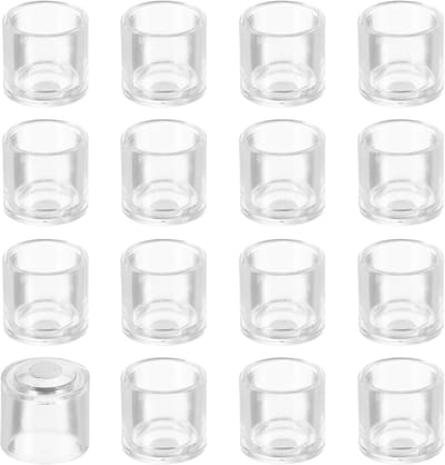 Stoelpootdoppen - Meubelbeschermers - Vloer beschermen - Geluidsreducerend - 56 stuks - Transparant