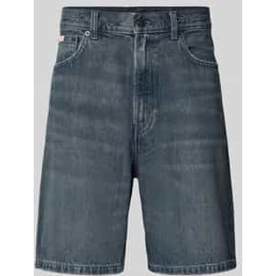 loose fit korte jeans van puur katoen