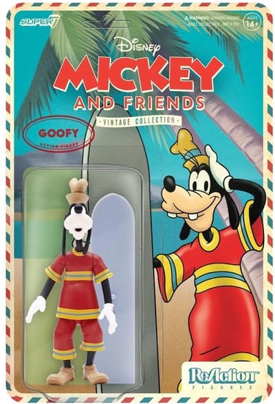 Disney ReAction Action Figure Wave 2 Vintage Collection - Goofy (Hawaiian Holiday) 10 cm