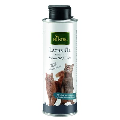 250ml HUNTER zalmolie hondenvoer supplement voor huid & Vacht