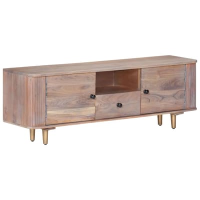 vidaXL - Tv-meubel - 118x30x40 - cm - massief - acaciahout