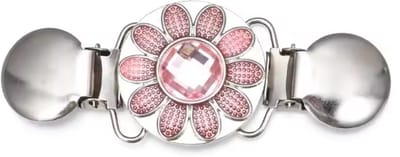 Actie4you® - Broche clip - Vestklem - Vestsluiting - Vestclip dames - Vestsluiting Dames - Vestspeld - Vestclip - Clip Met Haakje - Broche - Antislip Vaste Gesp – Bloem Roze