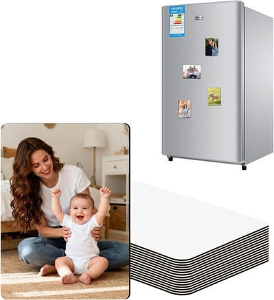 16 Stuks Lege Sublimatie Magneten 9 x 6.5 cm - DIY Decoratieve Magneten voor Koelkasten, Whiteboards en Kantooraccessoires