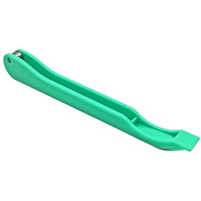 Outil manuel Foleur en plastique durable pour vitrail avec rouleau de feuille de cuivre pour projets d'artisanat DIY, fournitures d'art et accessoires