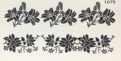 Korneliya Water Decal Nail Wrap WD1079