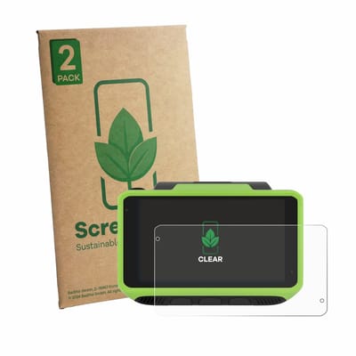 2 Stuks Screenprotector voor Zebra WT6400 - Hoogwaardige Beschermfolie transparant
