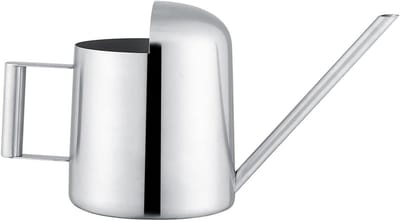 Gietpot Roestvrij Staal - Waterkannetje Tuin - Planten Water Geven - Lange Nauwe Tuit - 300 ml - Zilver
