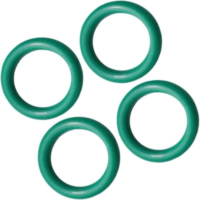 Rubberen Ring - Afdichtingen - Buiten Koken - Hittebestendig - 4 Stuks 12mm - Groen