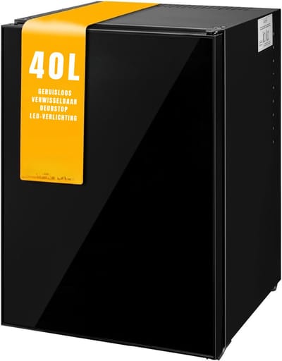 SAVI® Mini vriezer - Diepvries - 33L - [Energieklasse E] - Zwart - 40cm x 43cm x 55cm