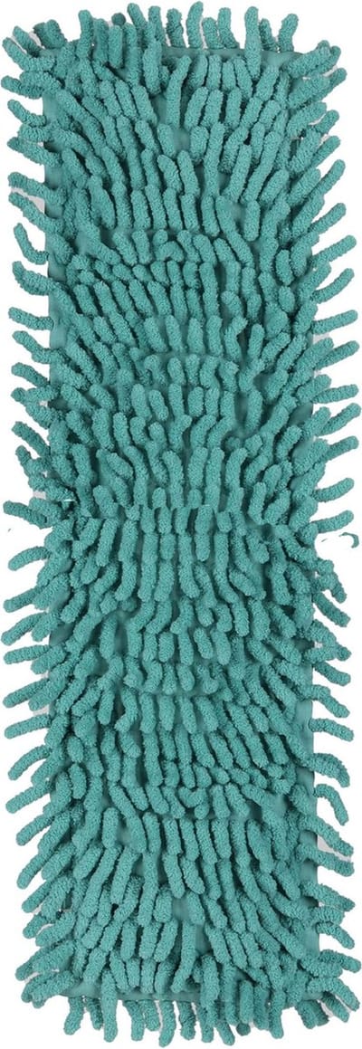 Urban Living Vloerwisser doek - microvezel - groen - reserve dweil/doek - mop - schoonmaken