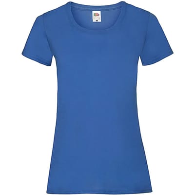 Dames-T-shirt Fruit of the Loom Valueweight