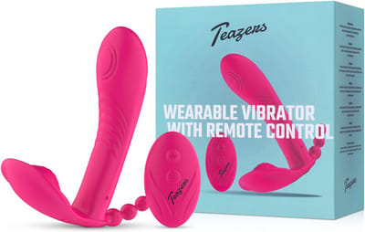Teazers - Draagbare G-Spot Vibrator met Afstandsbediening - Vibrators voor Vrouwen - Sex Toys voor Vrouwen - Vibrators - Dildo’s - Roze