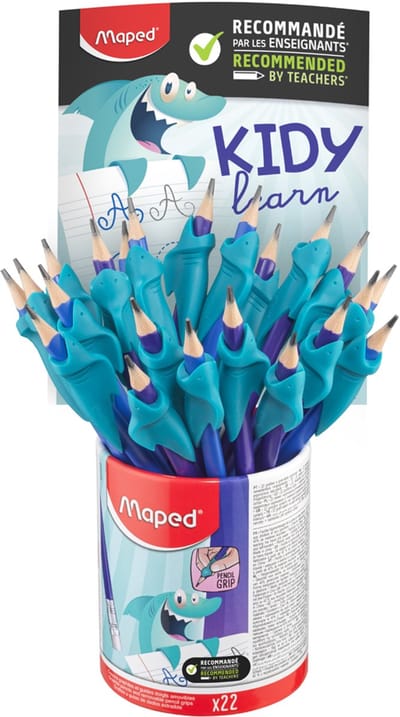 Potlood maped jungle fever vingerhulp | 22 stuks