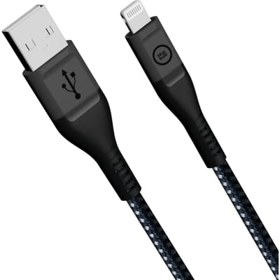 BlueBuilt Usb A naar Lightning Kabel 1,5m Kevlar Zwart