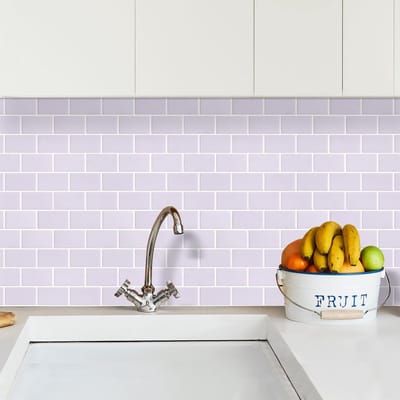 Dailygoods- Tegelstickers 3D Vinyl - Zelfklevend - Waterdicht - Voor Keuken/Badkamer - 30 x 30 cm - Eenvoudig aan te brengen - Muurstickers