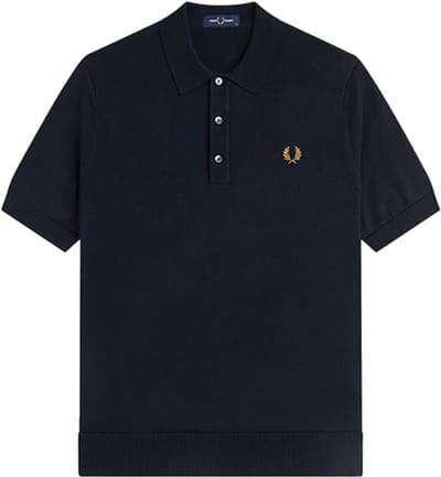 Fred Perry Cotton Knitted Shirt