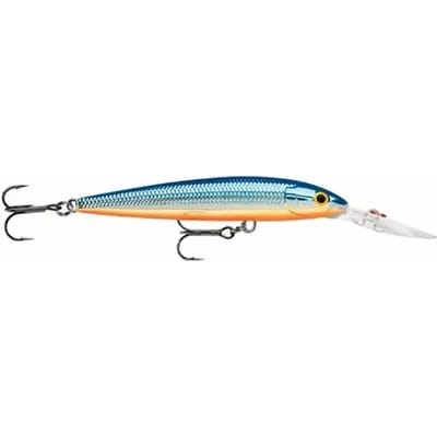 Ophangen van kunstaas Rapala down deep husky jerk 12 cm