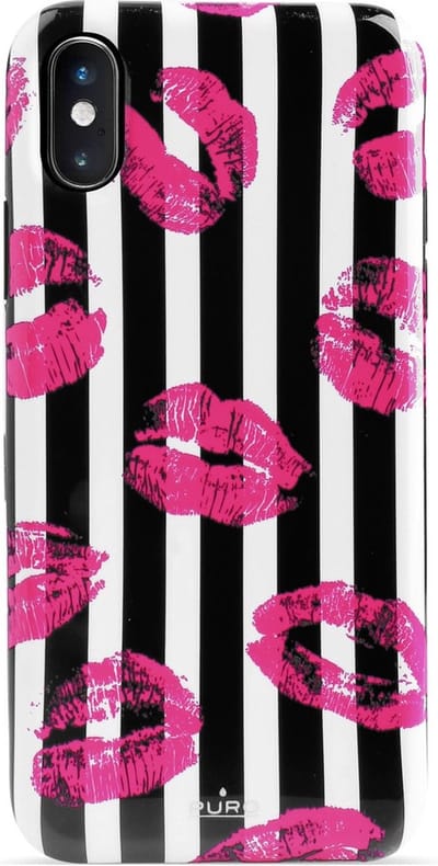 Puro Glam Cover Kiss voor iPhone X XS