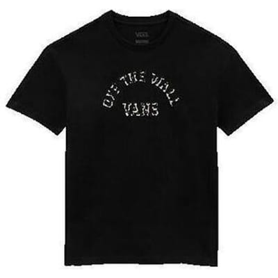 T-shirt Korte Mouw Vans T-Shirt Femme Noir Taille Plus