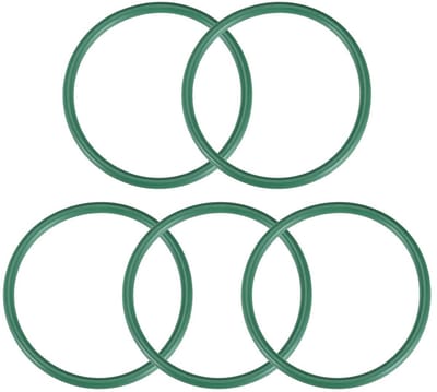O-ringen FKM afdichting voor machines buisleiding 58 mm AD 51 mm ID 3,5 mm breedte groen