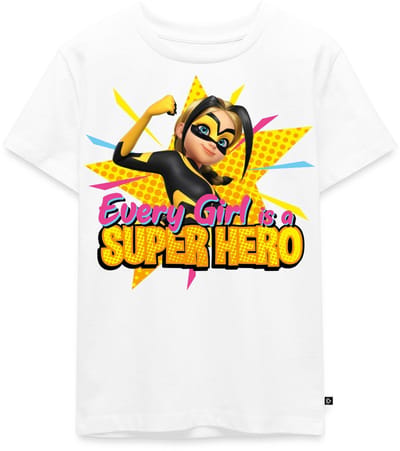 Miraculous Every Girl Is A Super Hero Vesperia Premium T Shirt Kinderen