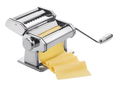 ERNESTO® Pastamachine - Maak eenvoudig verse pasta met deze pastamachine van RVS - Altijd heerlijke, verse pasta in huis