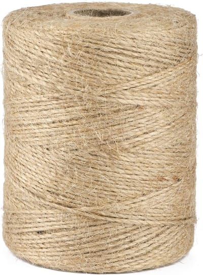 Jute Touw voor Tuinieren en Creatieve Projecten - 300 m Sterk en Duurzaam DIY Touw