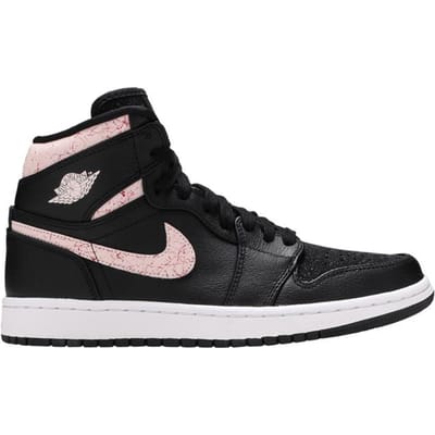 Jordan 1 Retro High Noir Silt Rouge (aux femmes) 38 white