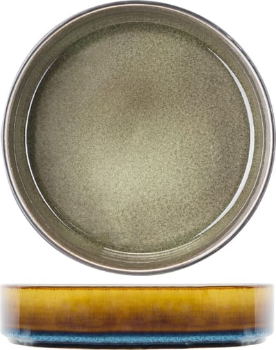 Cosy&Trendy Quintana Green Diep Bord - Ø 19,5 cm
