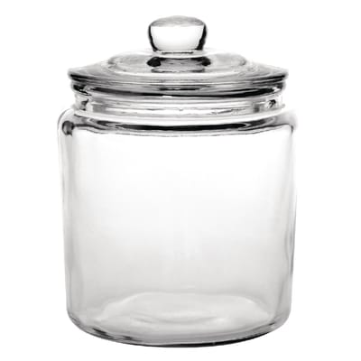 Olympia Biscotti Voorraadpot - 3,8 Liter - Ø20x(H)25,2cm - Met Glazen deksel