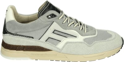 Floris van Bommel - DE RUNNER 07.19 - Lage sneakersVrije tijdsschoenenHeren sneakers - Kleur: Grijs - Maat: 41.5