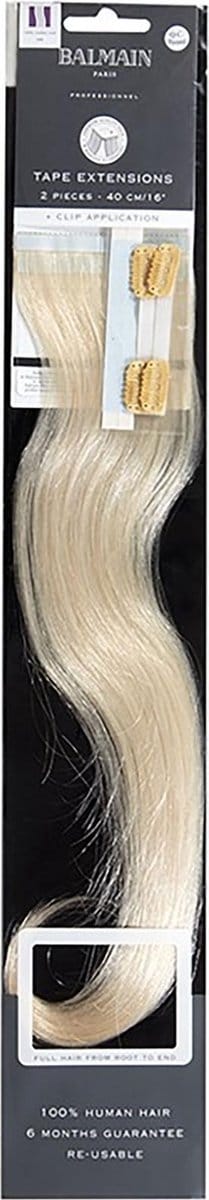 Balmain Hair  Tape Extensions + Clip Application Human Hair