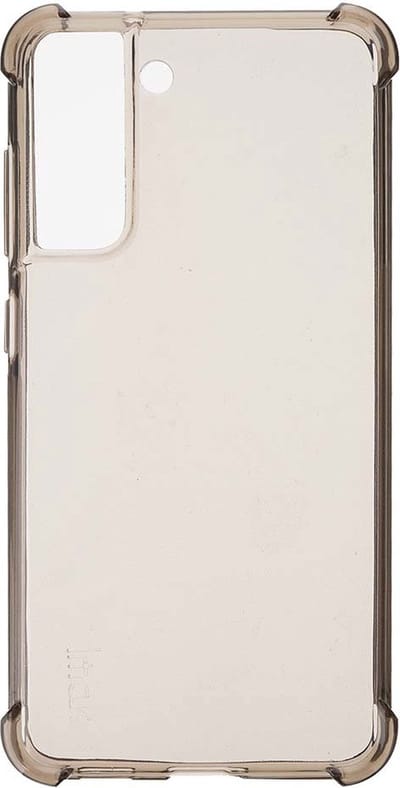 Shop4 - Geschikt voor Samsung Galaxy S21 FE Hoesje - Zachte Back Case Drop Shock Proof Grijs
