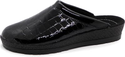 Rohde dames pantoffel - Zwart - Maat 38