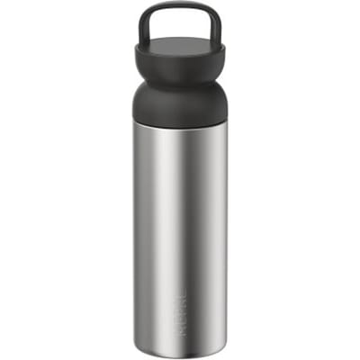 Mepal Isoleer theebeker Ellipse - 500 ml - Houdt dranken 6 uur warm en 8 uur koud - Isoleerfles - Vaatwasmachinebestendig - Nordic black