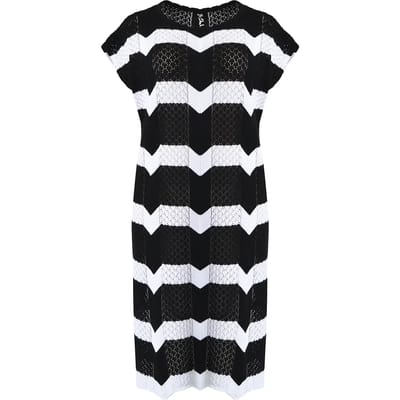 Mouline Midi Jurk Dames Mat Fashion