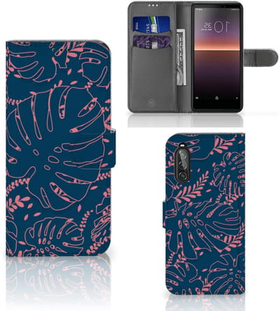 Sony Xperia 10 II Hoesje Palm Leaves