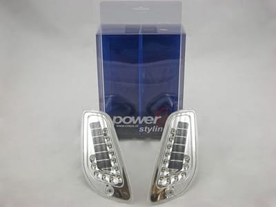 Knipperlichten Power1 Vespa LX / LXV / S Voor LED Audi look dagrijverlichting