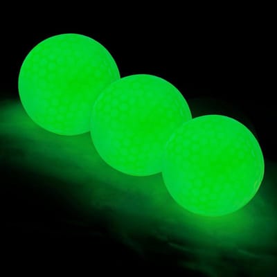 Solidchoice - Set van 3 Gloeiende Golfballen