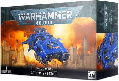 94-delig beeldje Games Workshop Warhammer 40k - Space Marine Primaris Storm Speeder
