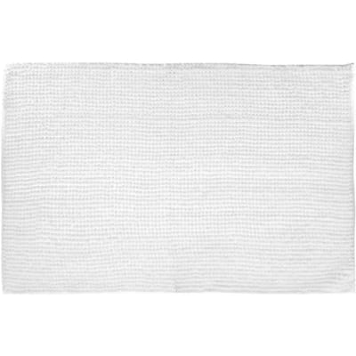 Atmosphera Badkamer kleedje - badmat - voor de vloer - 50 x 80 cm - wit