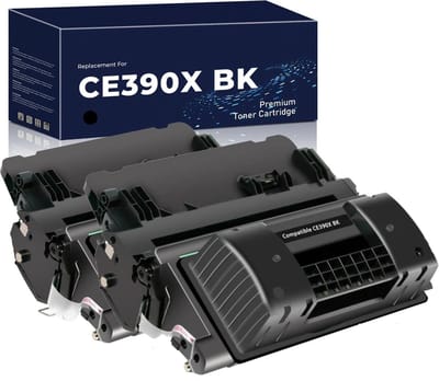 2-pack | HP 90X CE390X - Toner Cartridge - Zwart - 24000 Pagina's - Geschikt voor HP Laserjet Enterprise 600 M602dn, M602m, M602n, M602x, M603dn, M603xh, M4500 Series, M4555f MFP, M4555fskm MFP, M4555h MFP, M4555 MFP