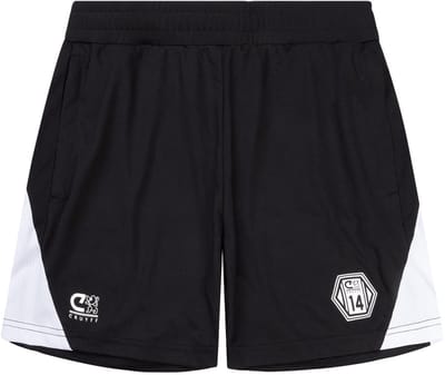 Cruyff - Broek - Sportbroek - Trainingsbroek - Zwart - Wit - Voetbal - Maat 128